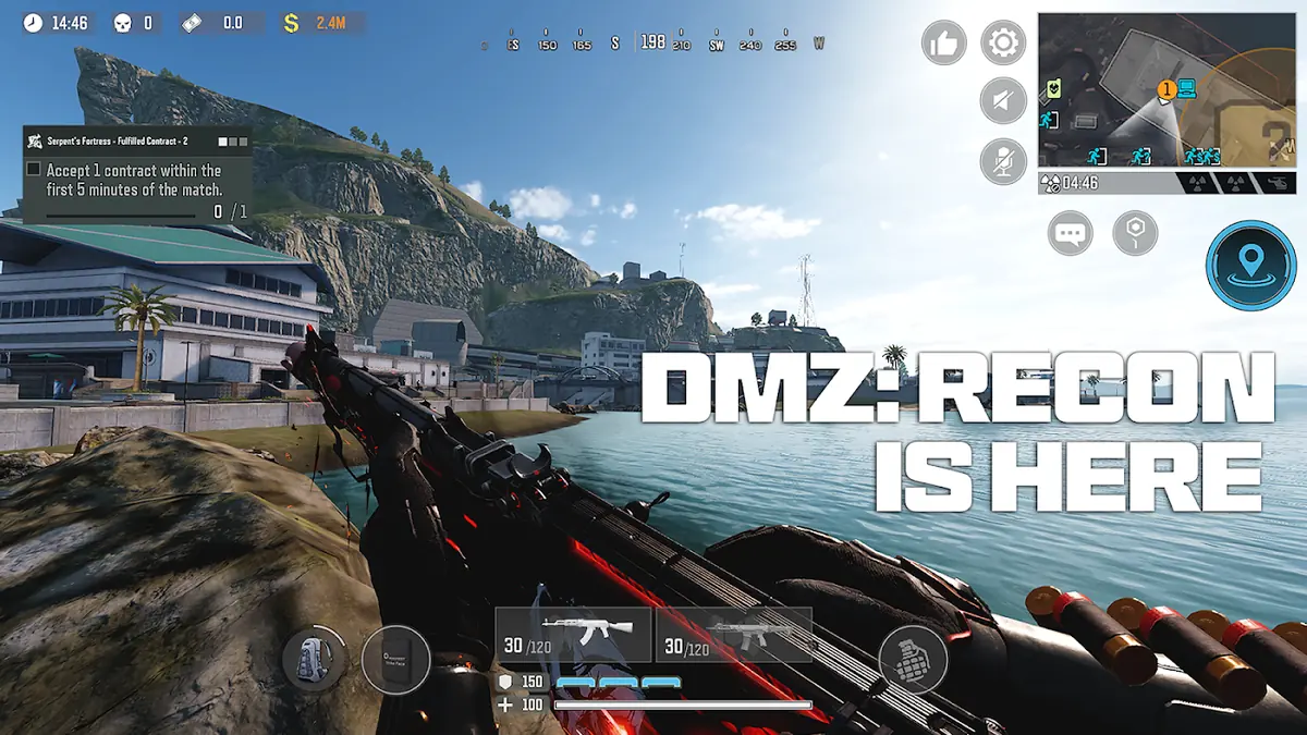 Multiplayer firefight in Call of Duty: Mobile
